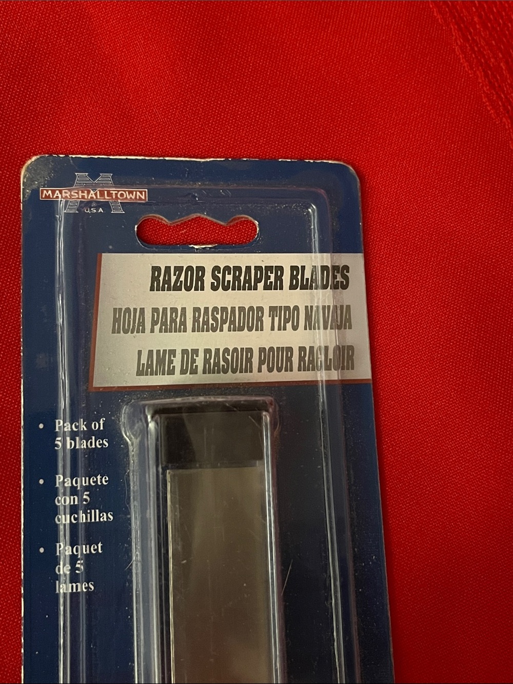 8” Razor Scraper Blades - Picture 2 of 4